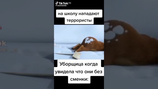 Когда террористы пришли в школу без сменки