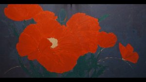 Maquis. oil on canvas, 50x100 cm, time lapsе, soon the whole movie, Artist Alik Oleynik.