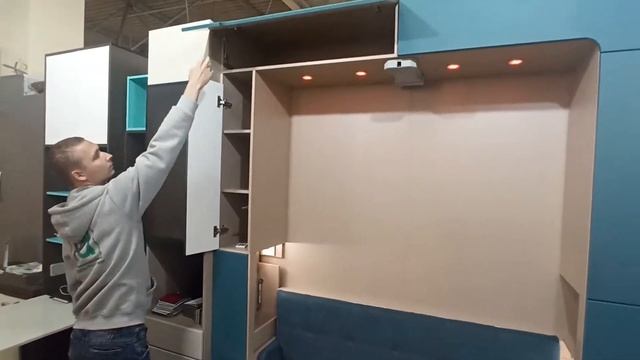 Шкаф-кровать трансформер "Атлант Сиеста"