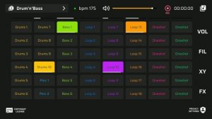 DrumN'Bass Music With DJ LOOP PAD Android App