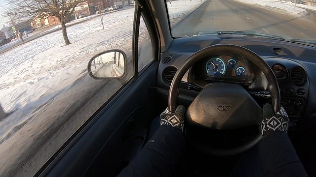 2008 Daewoo Matiz 0.8L (52HP) AT POV TEST DRIVE смотреть онлайн