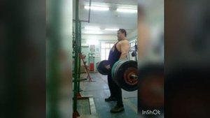 Становая тяга 310 кг на 3 раза.2018 год.Халаджи.Д