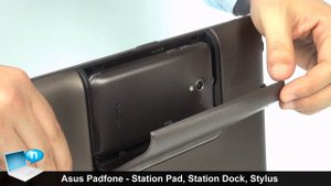 Asus Padfone - Tablet Station, Tastiera Dock e Stylus headset