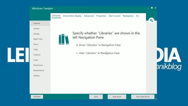 Windows Tweaker: Tweaks schnell & einfach ausführen