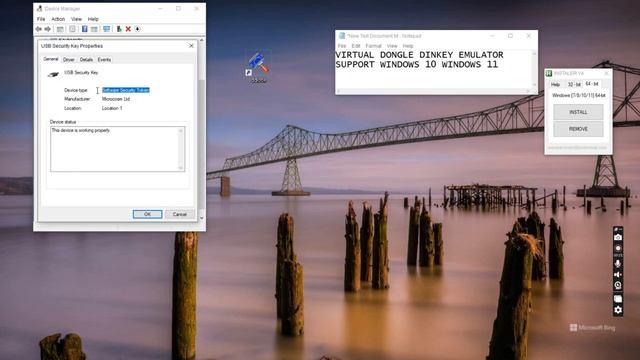 DINKEY DONGLE EMULATOR WINDOWS 10 WINDOWS 11
