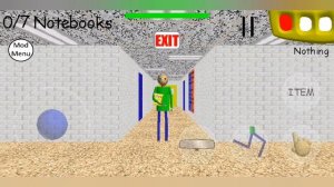 baldi's basics love chip Russian mod menu android