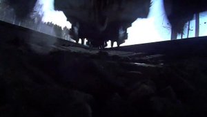 камера под поездом