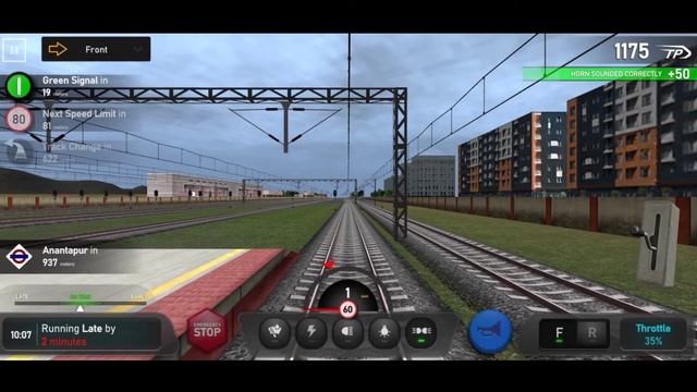Indian train simulator. Vijayawada to Mumbai new route map.