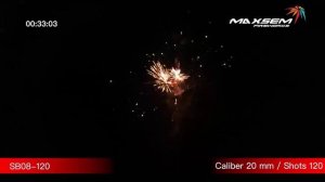 Maxsem Fireworks SB08-120 /  Максэм SB08-120