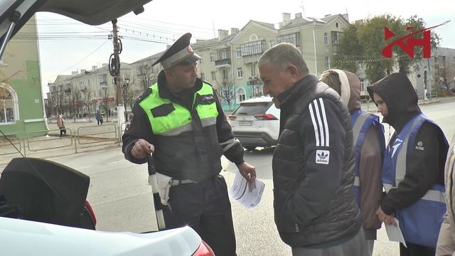 Дети сходили в дорожный патруль