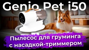 Обзор пылесоса для груминга Genio Pet i50