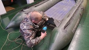 Ремонт лодки SOLAR 2010 года