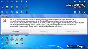 Microsoft Sam reads Funny Windows Errors Season 9 Episode 8