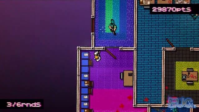 Hotline Miami Gameplay - Chapter 13 - Raiding the Police Station смотреть онлайн