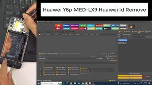 Huawei Y9p (MED-LX9) Huawei ID remove UnlockTool
