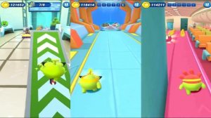 Om Nom Run Gameplay Eggy Bett vs Om Nelle vs Om Nom