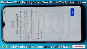 Realms C25s Hard Reset | Realme C25s Frp Bypass | Realme C25s Google Lock Bypass | Realme C25s Frp