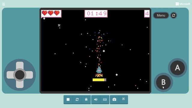 Space Race!!! | Game made on Microsoft MakeCode using block coding