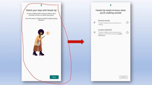 HEADS UP MODE.GOOGLE DIGITAL WELLBEING.