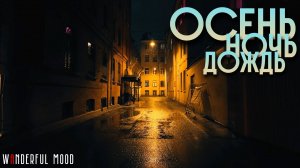 Петербург под звук дождя | ночная прогулка по Васильевскому острову | 2024