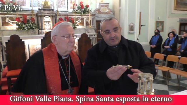 Giffoni Valle Piana. Inaugurazione dell'Altare della Spina Santa смотреть онлайн