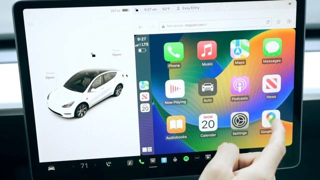 (For tesla users) - Carlinkit T2C initial set up and update tutorial смотреть онлайн