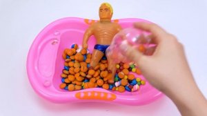 Ванная из конфеток Эмемдемс!