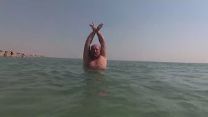 Озеро Сасык - Розовое озеро город Саки. Евпатория. Крым.