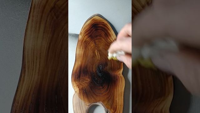 Разделочная доска из яблони #woodworking смотреть онлайн