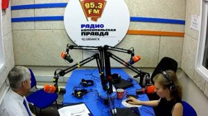 Валерий Гартунг на радио "Комсомольская правда"