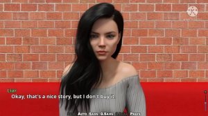 College Kings Act 1 (part3) gameplay deciding which club to choose