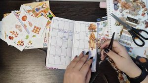 оформление ежедневника на сентябрь