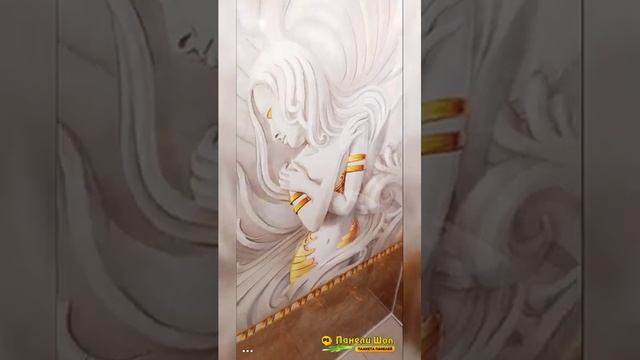 26. ♀️Богиня на стене.Бюджетный ремонт туалета из ПВХ панелей Отделка Туалета.