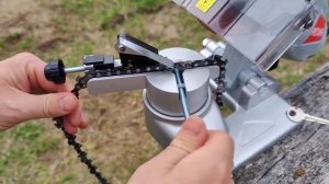 Станок для заточки пильных цепей Ресанта Т-220 демонстрация