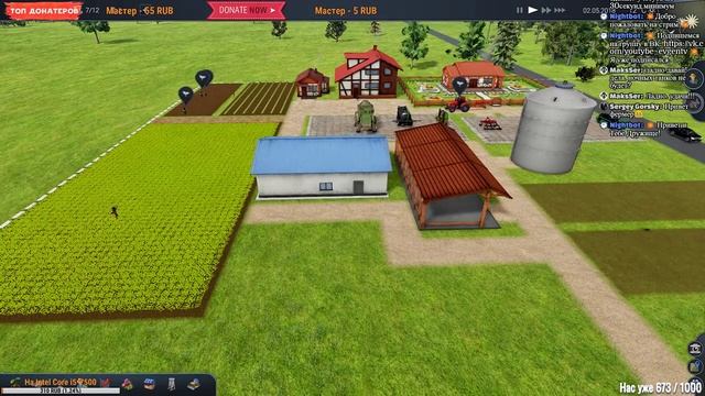 Стрим - Farm Manager 2018 / Собственная Ферма #1 смотреть онлайн