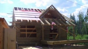 Дом из бруса с отделкой наружных стен сайдингом!