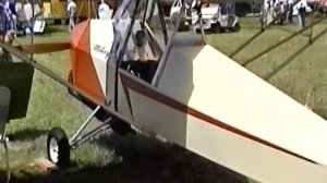 Loehle Sport Parasol all wood construction, part 103 legal ultralight aircraft.