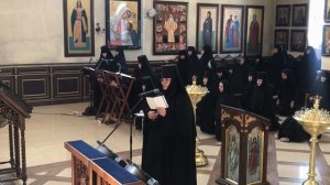 "Да исправится молитва моя" - Великопостное пение в исполнении Матушки Елисаветы