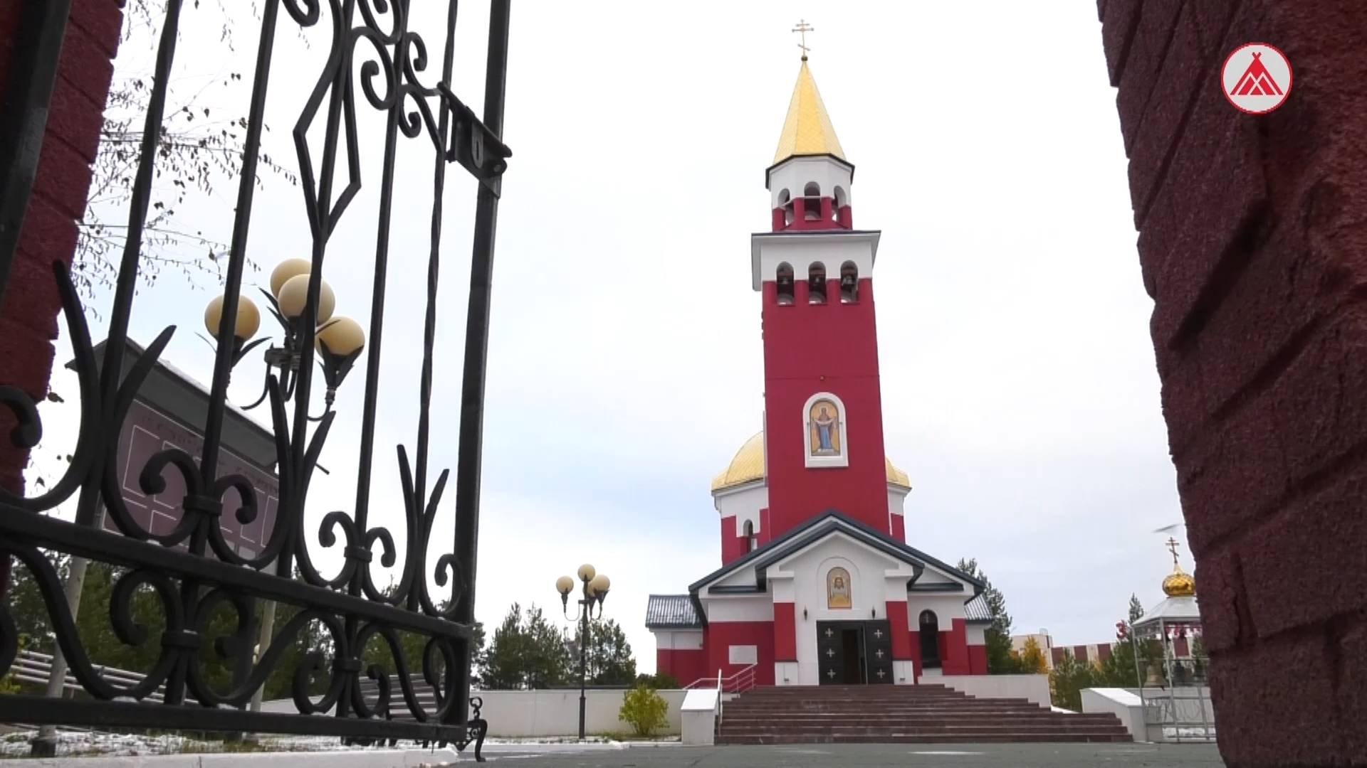 Новое мозаичное полотно в храме Покачей