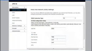 Procedure on how to configure AP0116 Sun postpaid in Windows 7