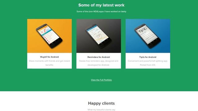 Android Wear Freelance Apps Designer and Developer,Nick
