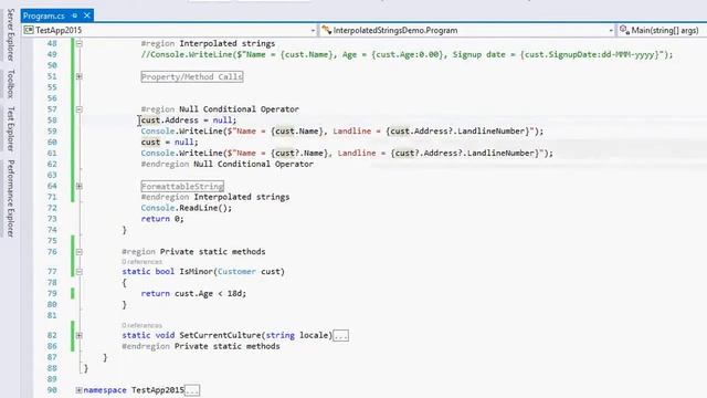 Interpolated Strings in C# 6.0