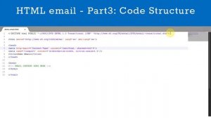 How To Create HTML emails - Part 3: Doctype, Structure, Meta Data