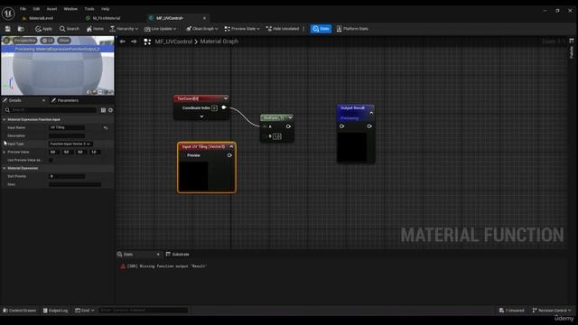 12. UV Control Material Function