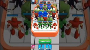 Merge Blue Monster Superhero: Game All Levels (iOS,Android) Part 3 - Unlock 3 Headed Blue Monster