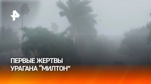 По меньшей мере два человека погибли из-за урагана "Милтон", достигшего побережья Флориды / РЕН