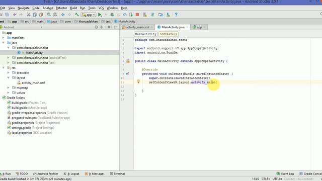 Android Tutorials for Bigginers 6 # THE HELLO WORLD