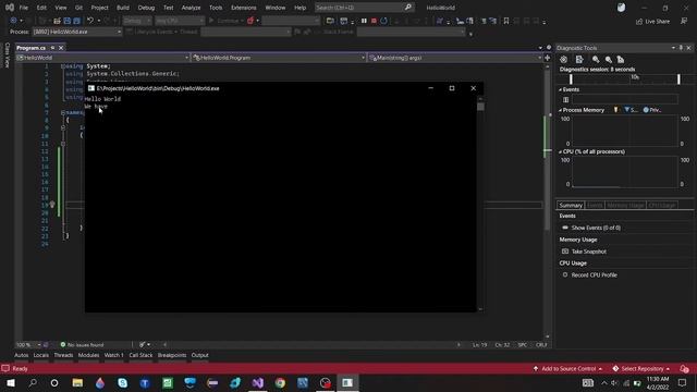 How to Print a String in C# Tutorials || C Sharp || C# Tutorials for beginners - 1