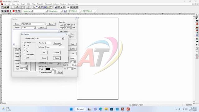 Creation CT 630 Settings In Artcut 2009 In Urdu   Hindi