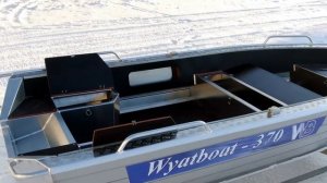 Румпельная алюминиевая лодка Wyatboat - 370 от производителя.